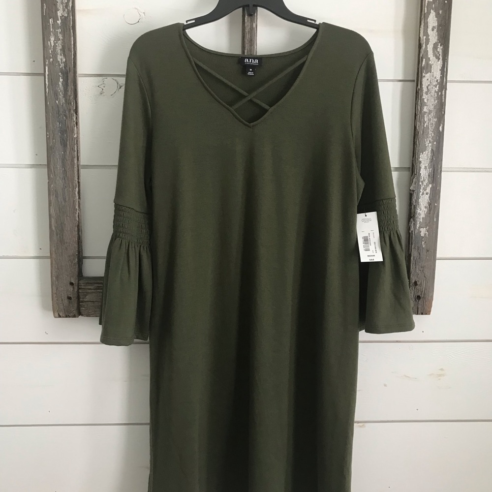 A.n.a. Bell-sleeve dress NWT
